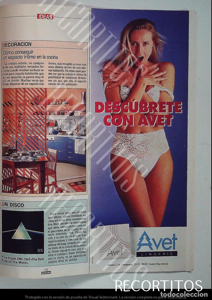 Cin&eacute;ma: avet lenceria anuncio publicidad