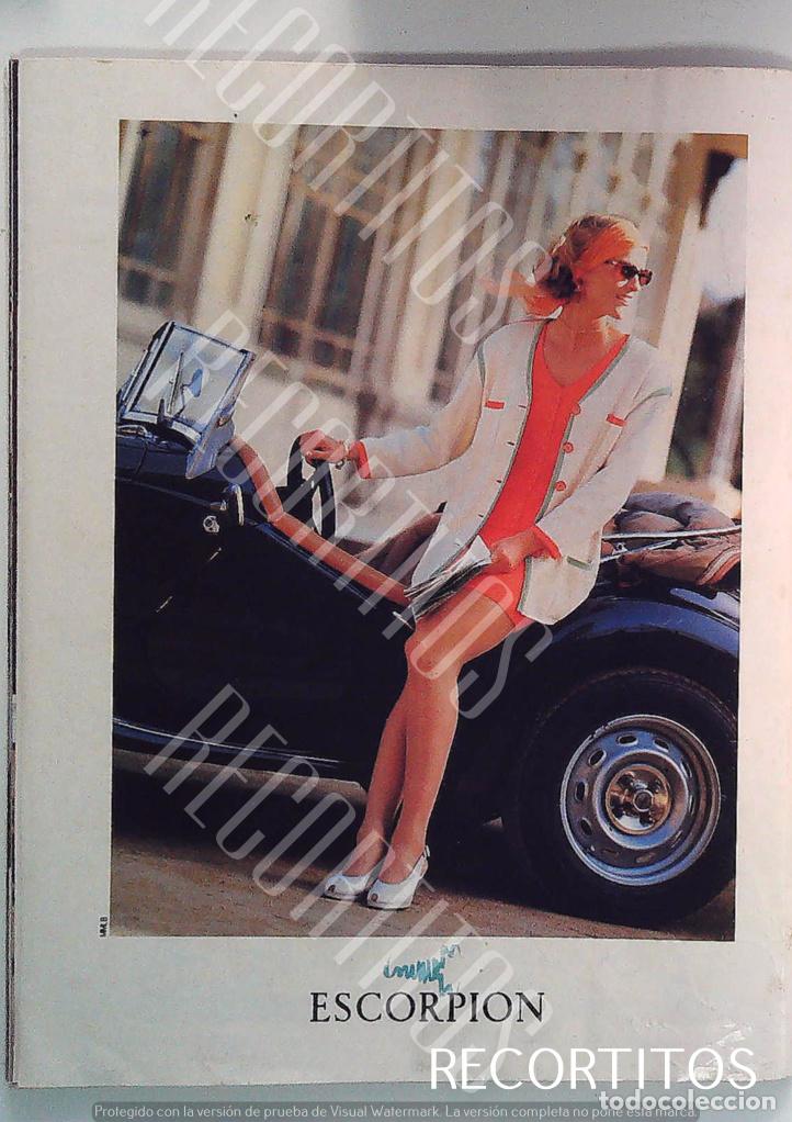 Cin&eacute;ma: ESCORPION MODA ANUNCIO PUBLICIDAD