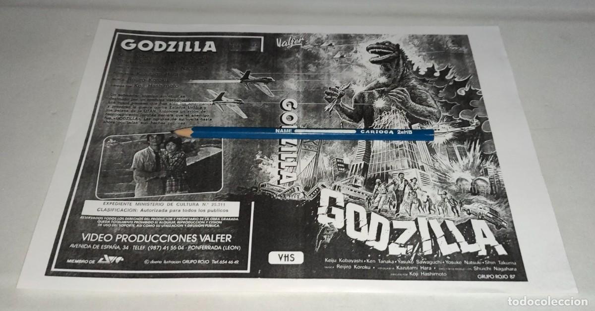 Cine: CAR&Aacute;TULA VHS &bull; GODZILLA - Foto 1