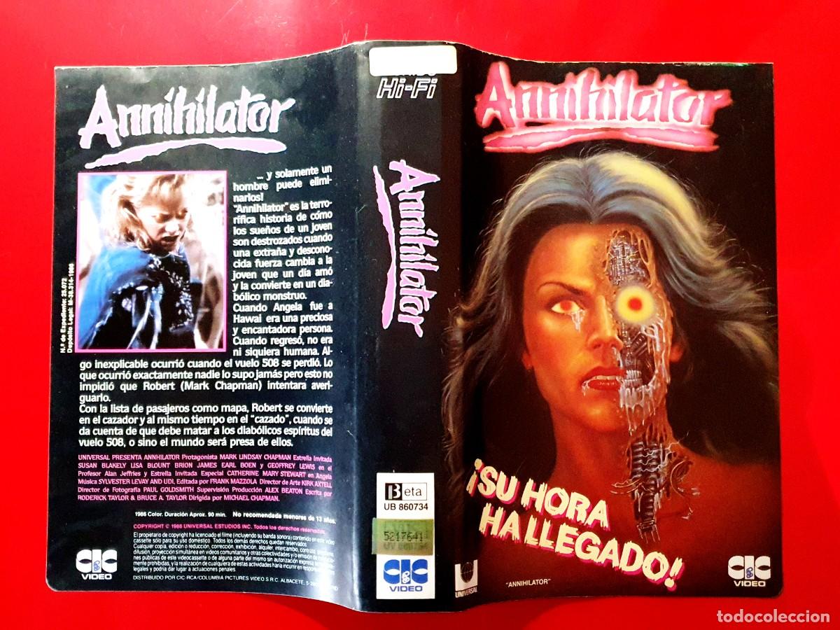 Cine: ANNIHILATOR (1986) - SOLO CAR&Aacute;TULA - Foto 1