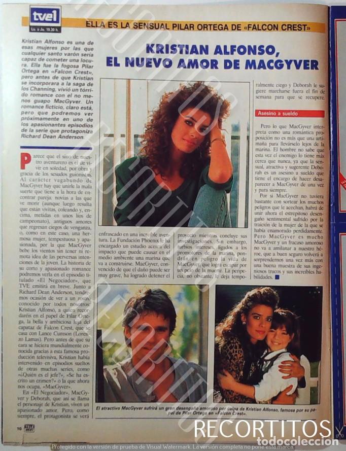Kino: RICHARD DEAN ANDERSON MCGYVER KRISTIAN ALFONSO
