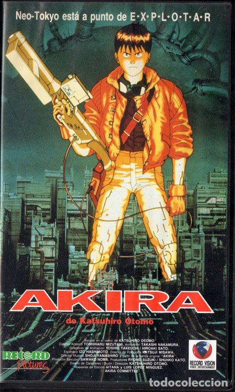 Cine: Caja y car&aacute;tula originales Akira VHS (no cinta)