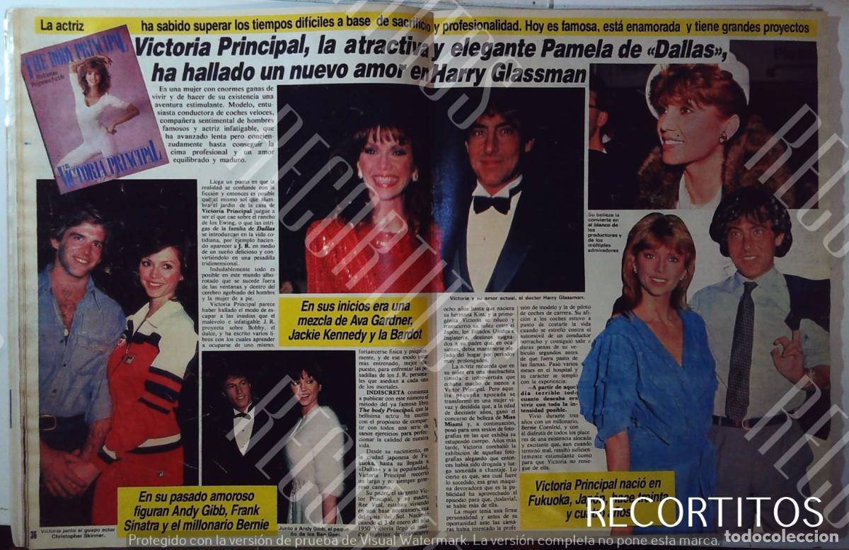 Cinema: VICTORIA PRINCIPAL DALLAS ANDY GIBB