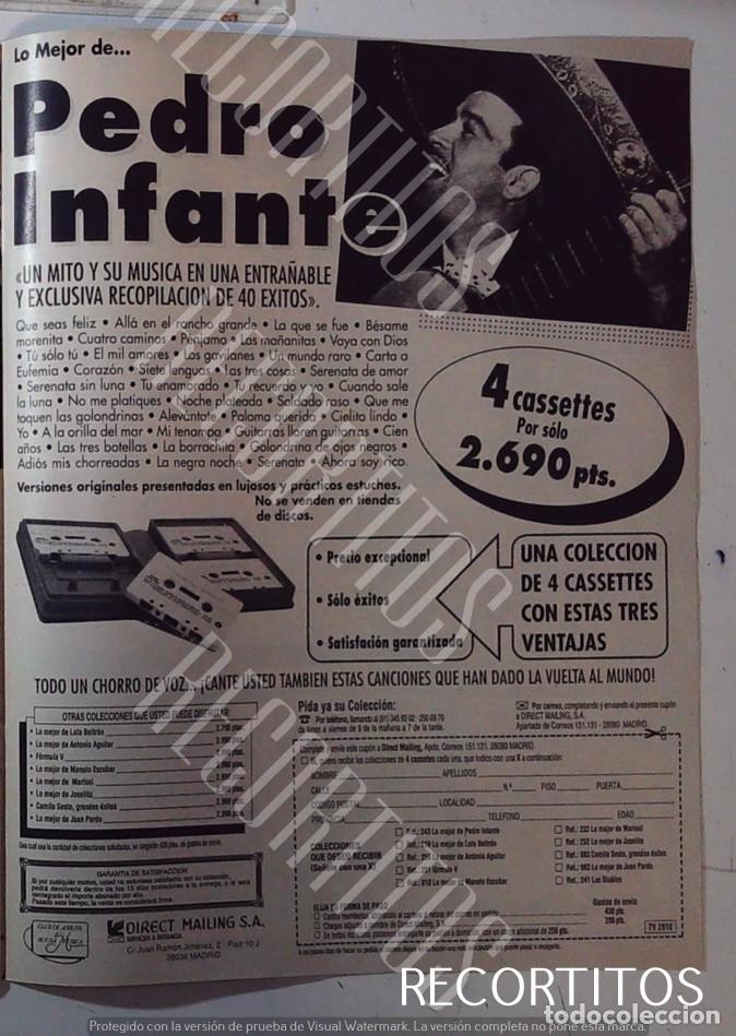 Kino: PEDRO INFANTE GRANDES EXITOS EN CUATRO CASETES PUBLICIDAD