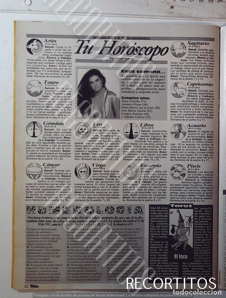 Kino: DEMI MOORE TAROT EL LOCO LOS ARCANOS