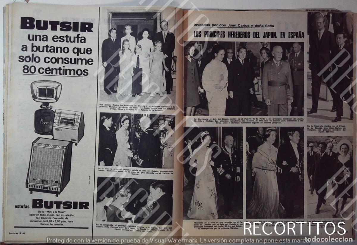 Cinema: akihito michiko los emperadores de japon en ESPA&Ntilde;A CON FRANCO Y LOS PRINCIPES JUAN CARLOS SOFIA