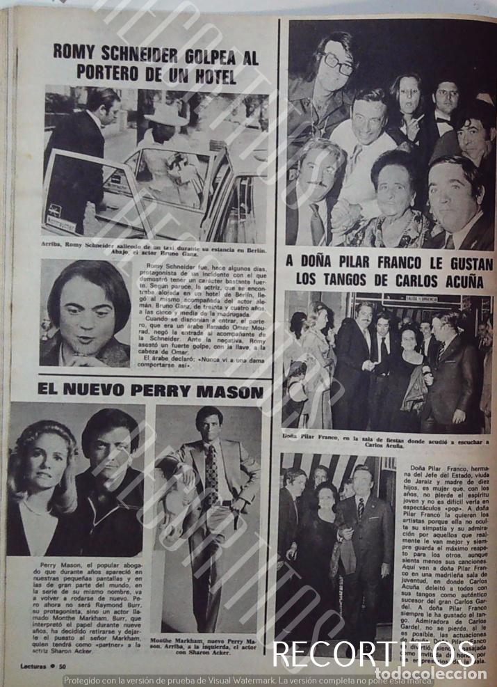 Cine: ROMY SCHNEIDER MONTHE MARKHAM PERRY MASON SHARON ACKER CARLOS ACU&Ntilde;A