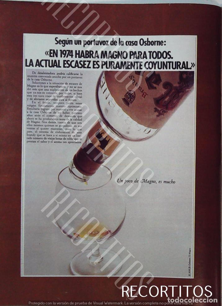 Cinema: magno brandy anuncio publicidad