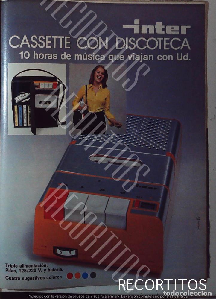 Cinema: INTER DISCOTECA ANUNCIO CASETTES