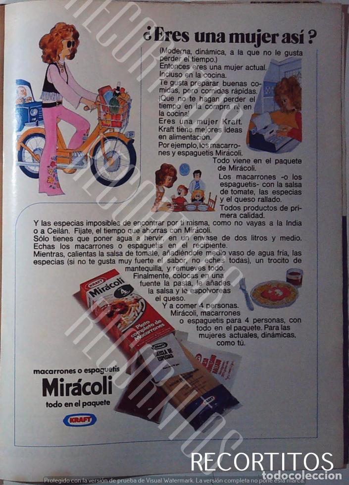 Cinema: MIRACOLI KRAFT ANUNCIO PUBLICIDAD