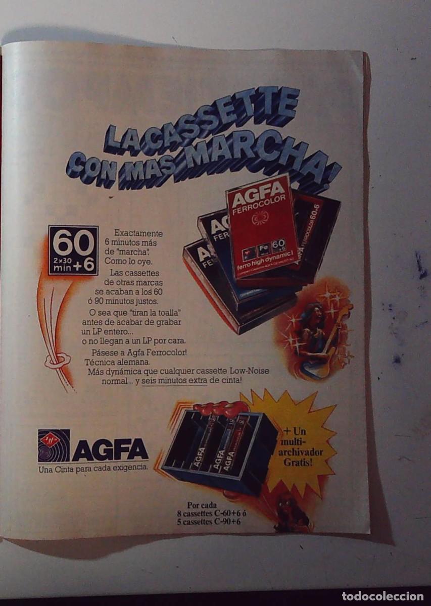 Cinema: AGFA CASET CASETTES ANUNCIO PUBLICIDAD