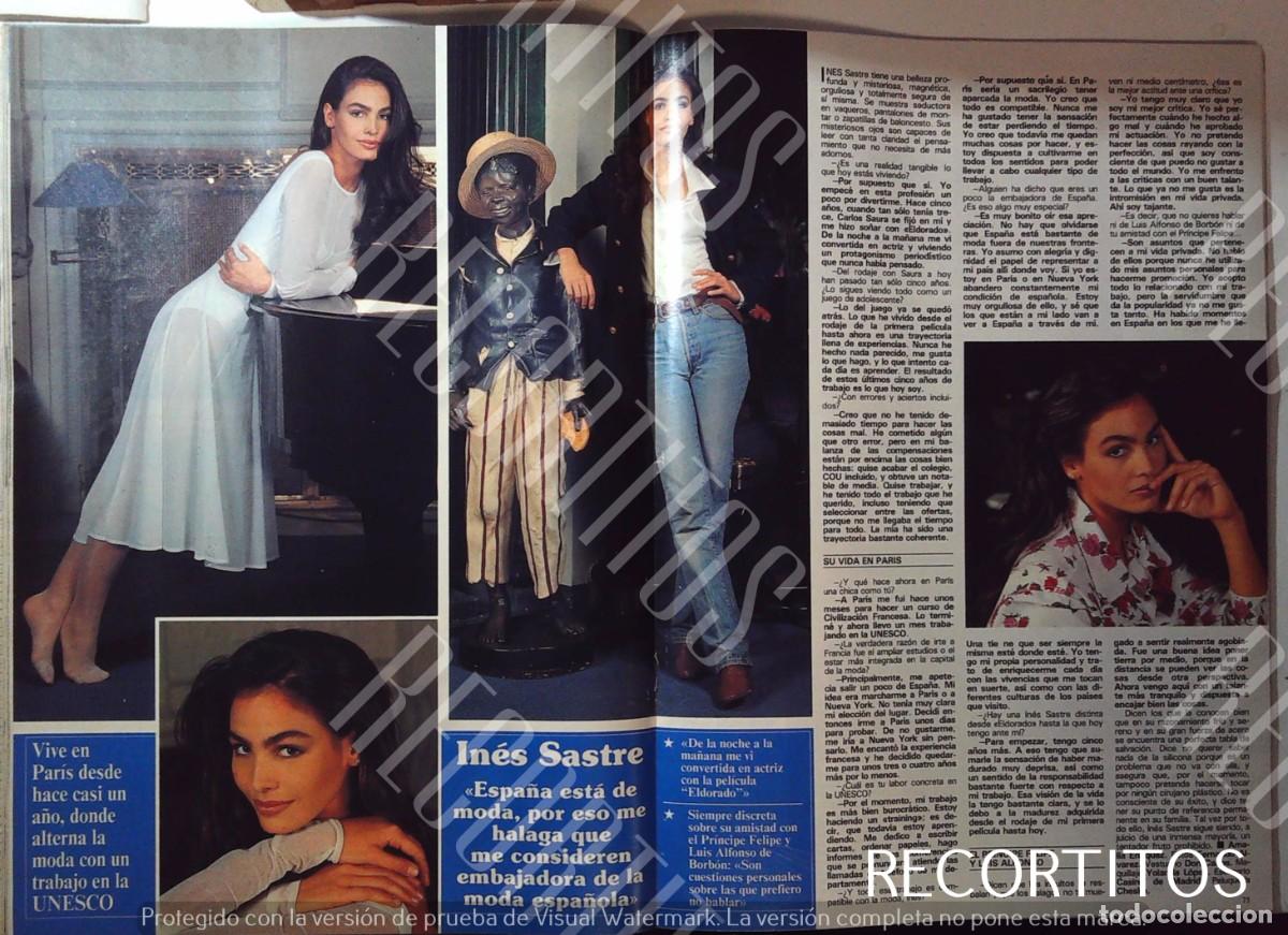 Cine: INES SASTRE EMBAJADORA DE LA MODA ESPA&Ntilde;OLA