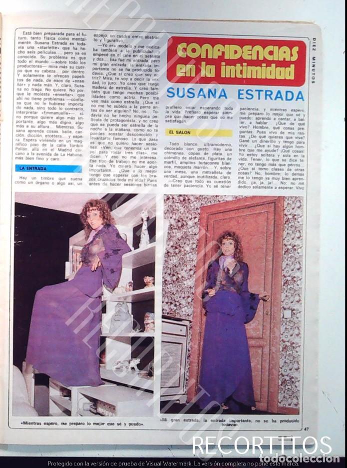 Cine: SUSANA ESTRADA INTIMA EN SU HOGAR