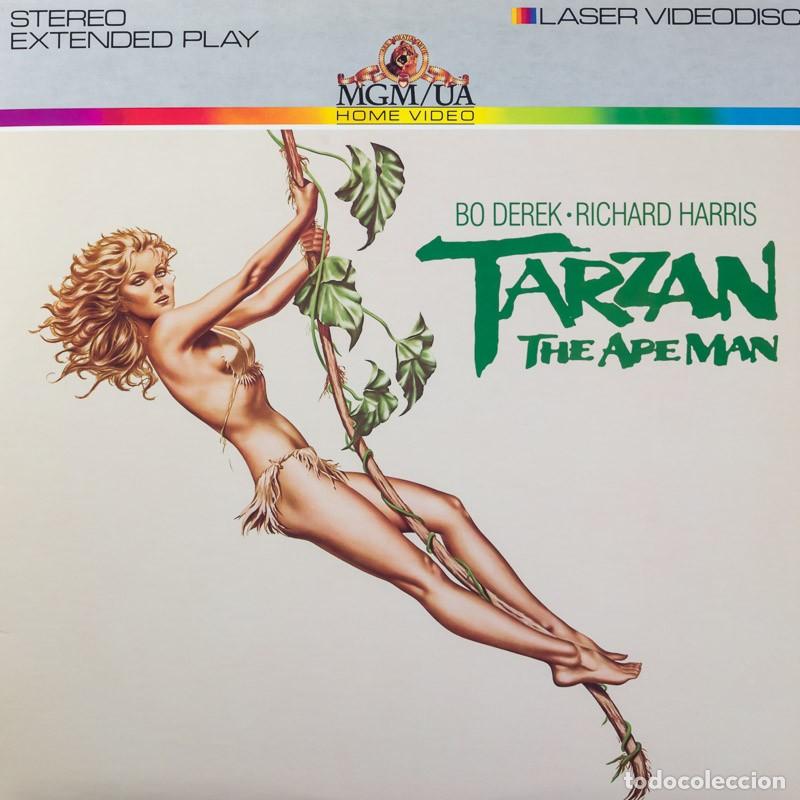 Cine: Tarzan The Ape Man 1981 Laserdisc Laser Disc NTSC U.S.A. Bo Derek Richard Harris Sexy Cover
