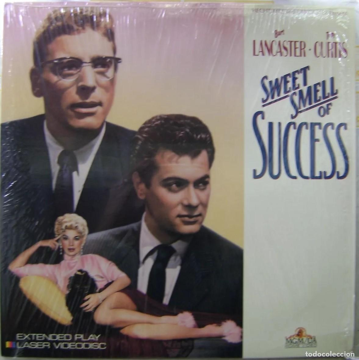 Cine: Sweet Smell Of Success 1957 Laserdisc Laser Disc NTSC U.S.A. Burt Lancaster Tony Curtis Mackendrick