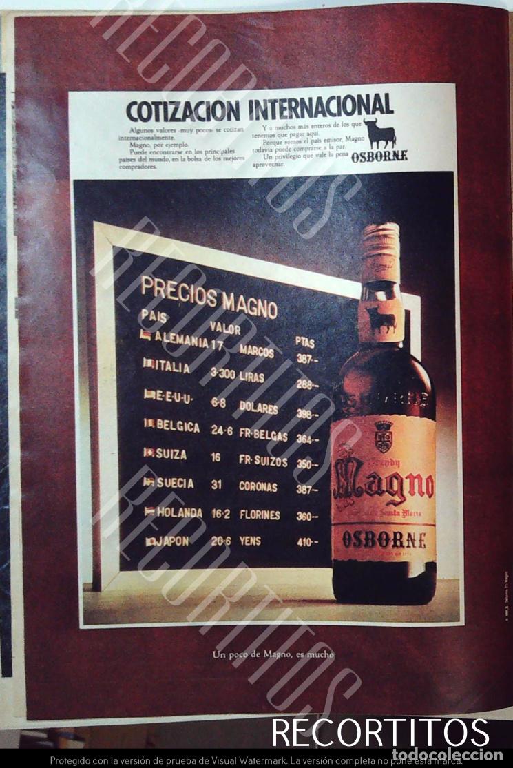 Cine: magno brandy anuncio publicidad OSBORNE