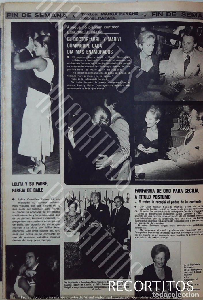 Cine: DOCTOR ABRIL MARIVI DOMINGUIN LOLITA FLORES ANTONIO GONZALEZ CECILIA FANFARIIA DE ORO POSTUMO