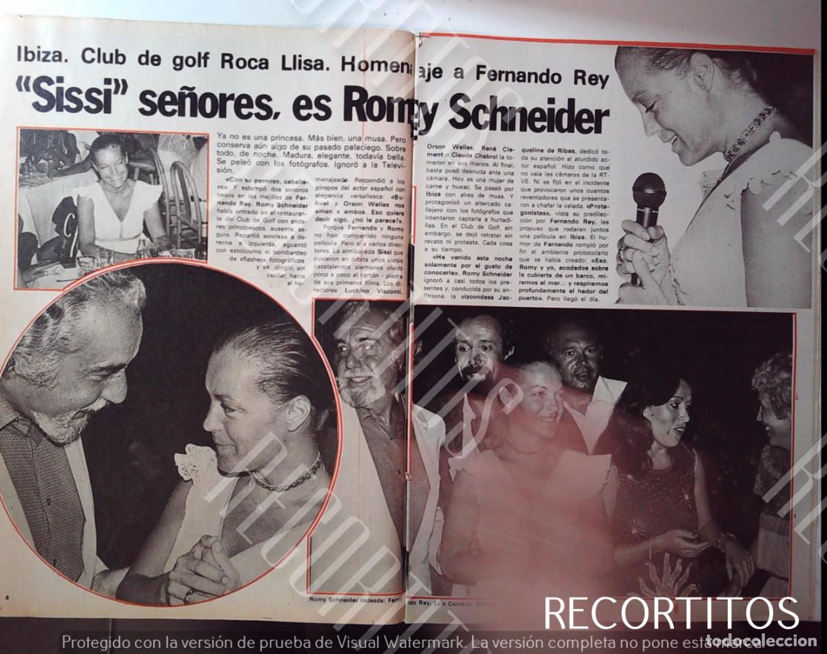 Cine: ROMY SCHNEIDER FERNANDO REY MASSIEL LUIS CENTENERO