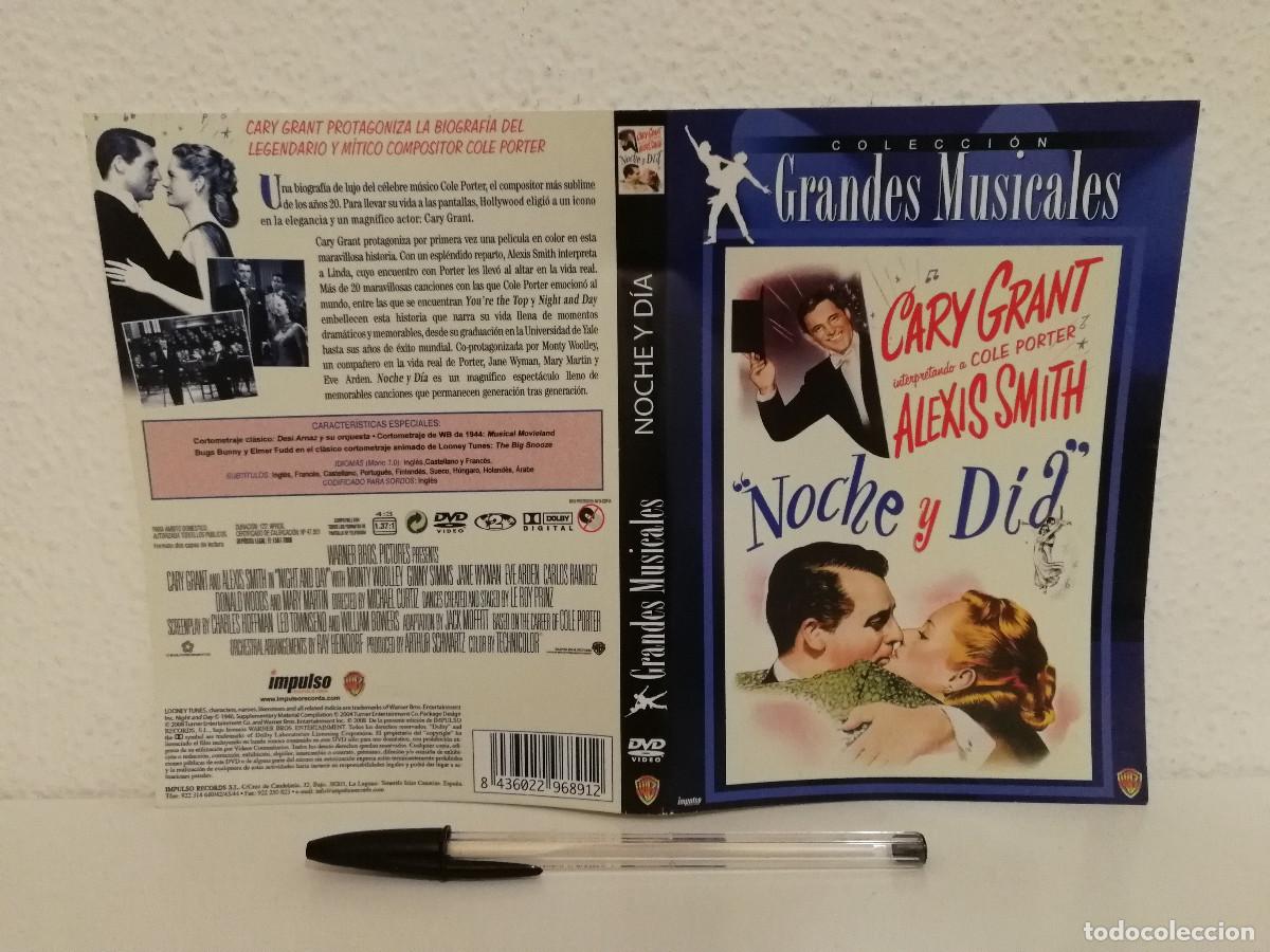 Cine: CARATULA ORIGINAL -A4- NOCHE Y DIA - CARY GRANT - ALEXIS SMITH