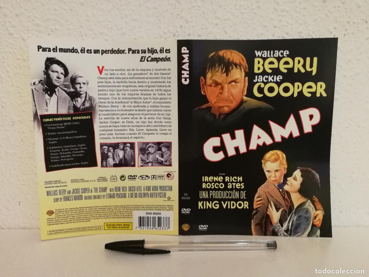 Cinema: CARATULA ORIGINAL -A4- CHAMP - JACKIE COOPER