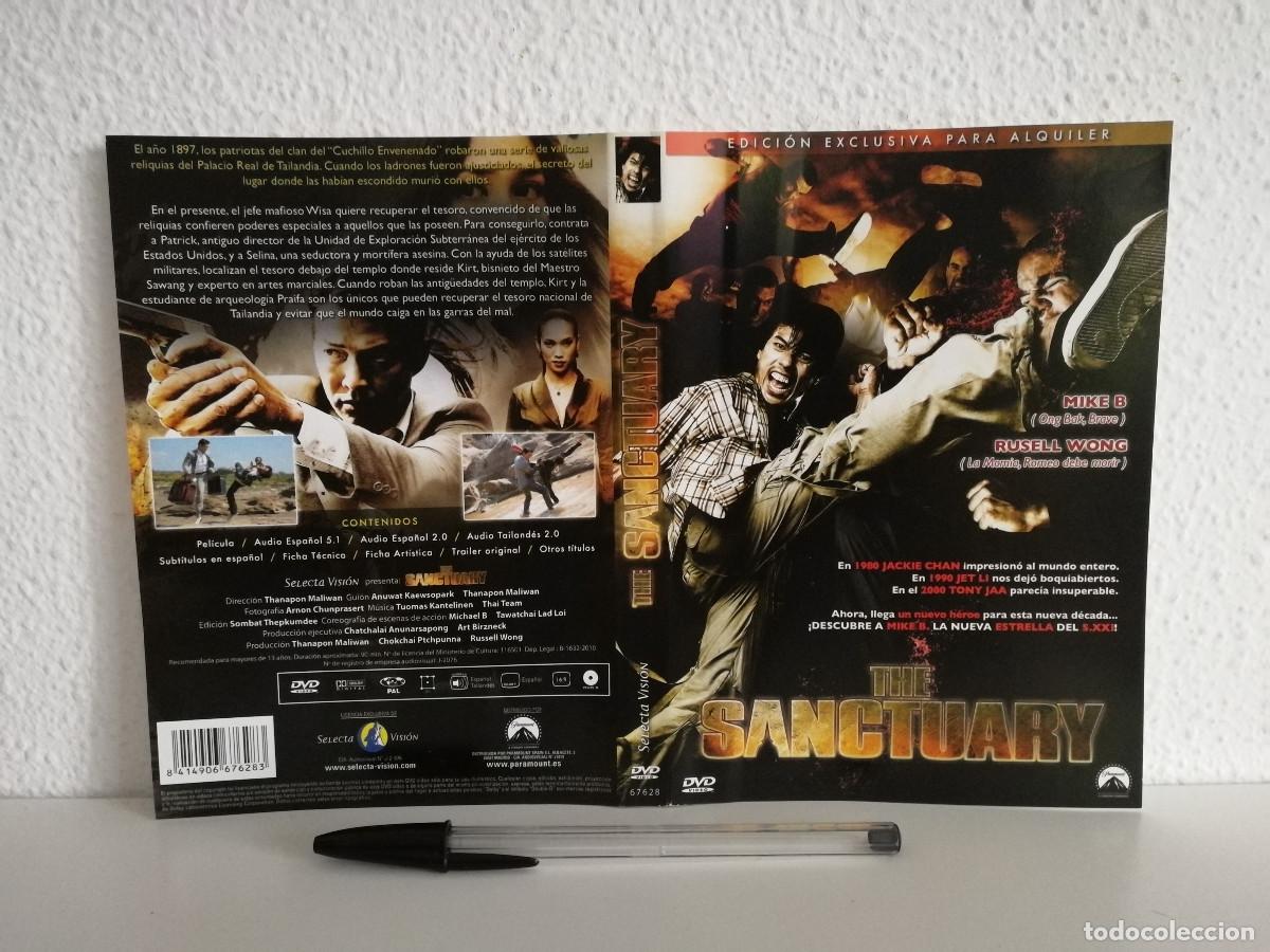 Cine: CARATULA ORIGINAL -A4- THE SANCTUARY - ARTES MARCIALES - KUNG FU