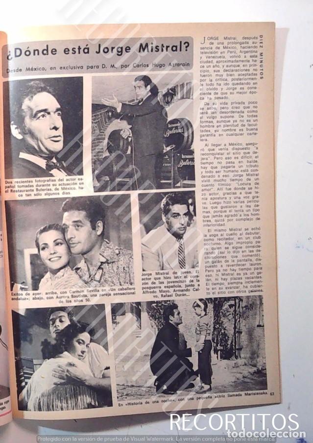 Cine: JORGE MISTRAL CARMEN SEVILLA