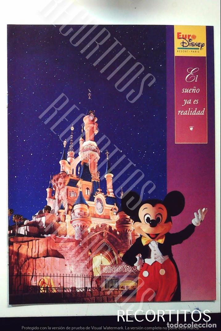 Cinema: catalogo nestle american express publicidad coca cola cocacola eurodisney disney 1992