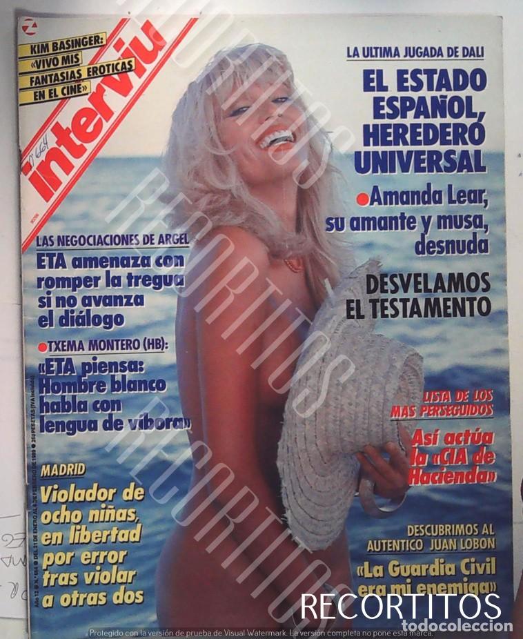 Cinema: AMANDA LEAR RECORTE PORTADA