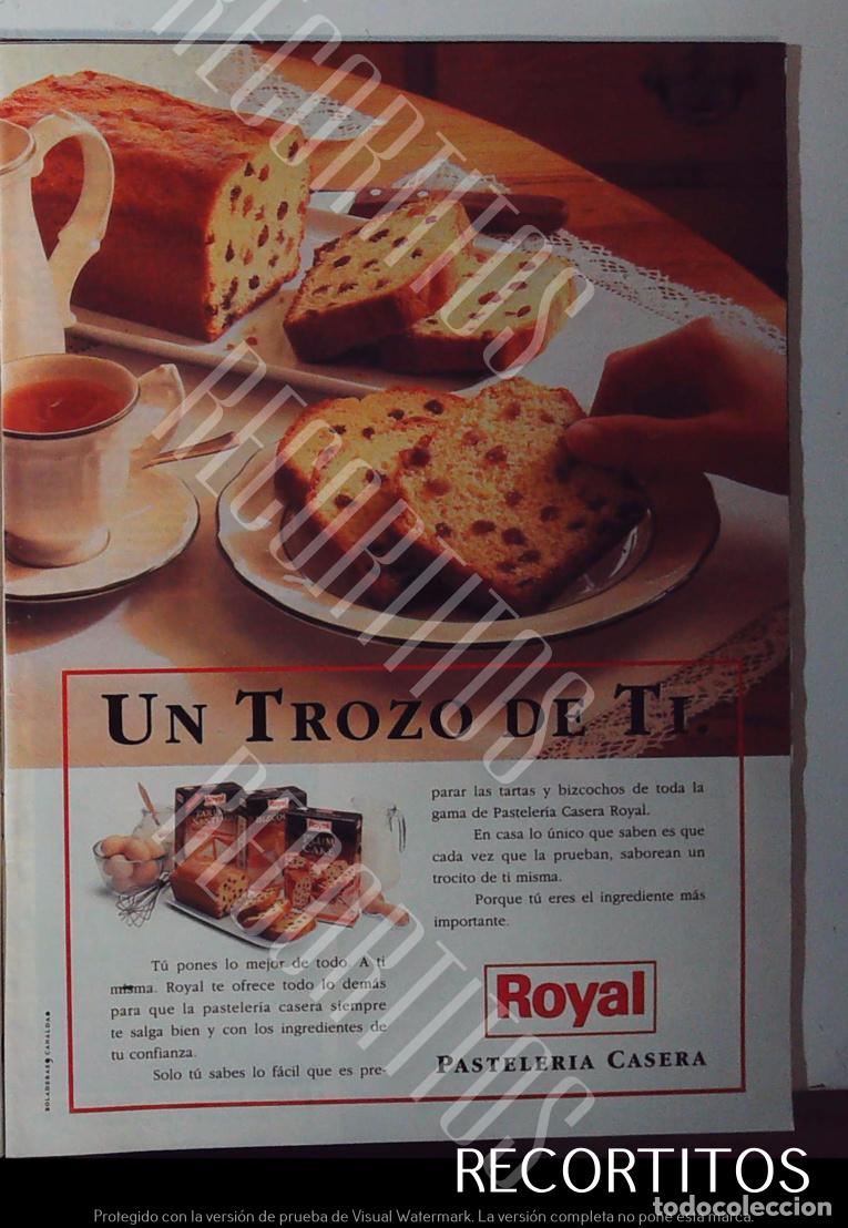Cine: royal pasteleria casera publicidad