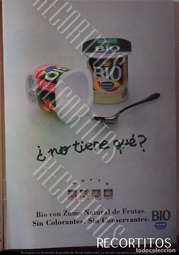 Cine: BIO DANONE ANUNCIO PUBLICIDAD