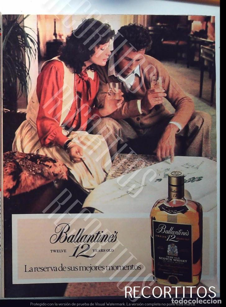 Cine: BALLANTINES WHISKY ANUNCIO PUBLICIDAD