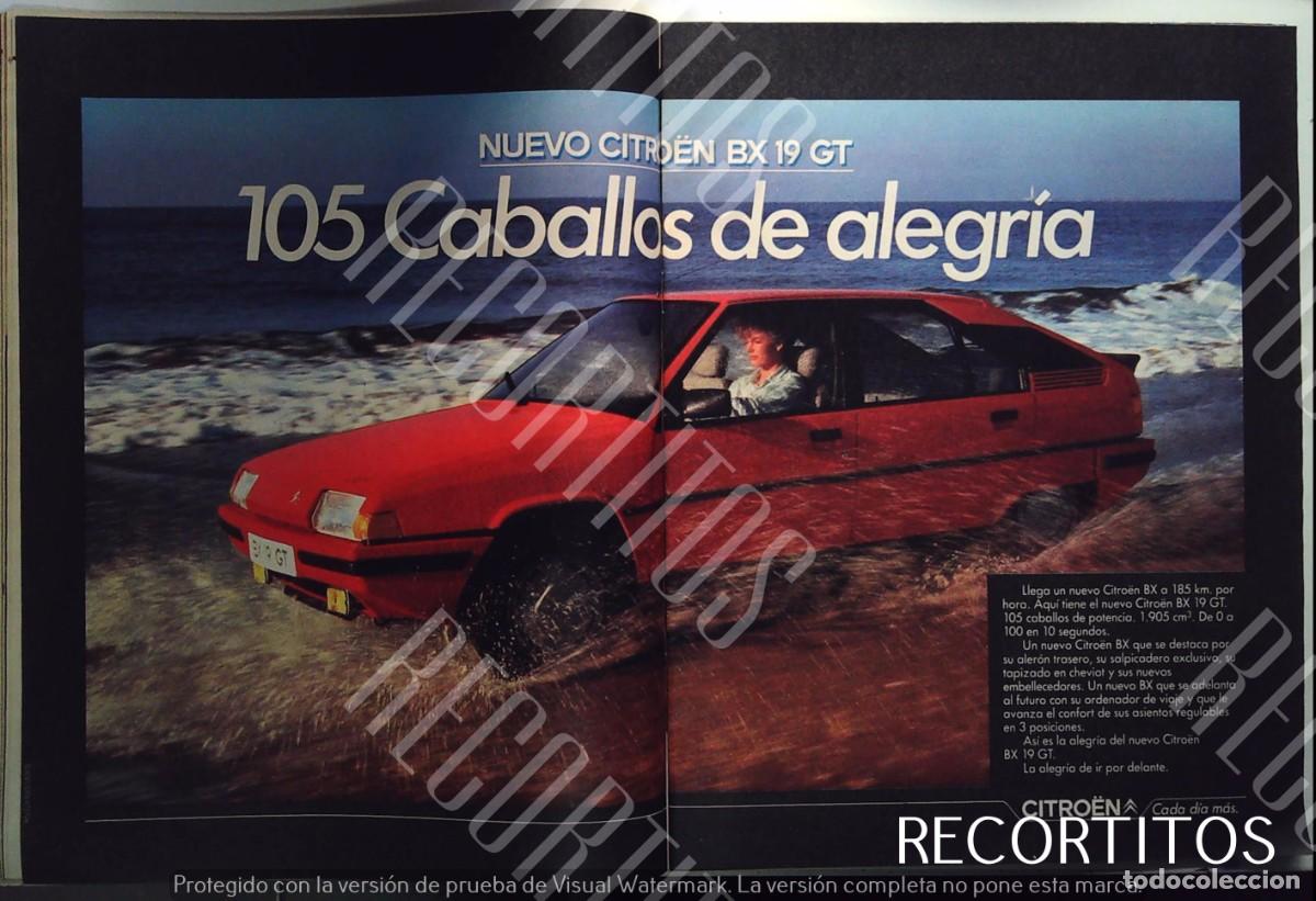 Cinema: CITROEN BX ANUNCIO PUBLICIDAD