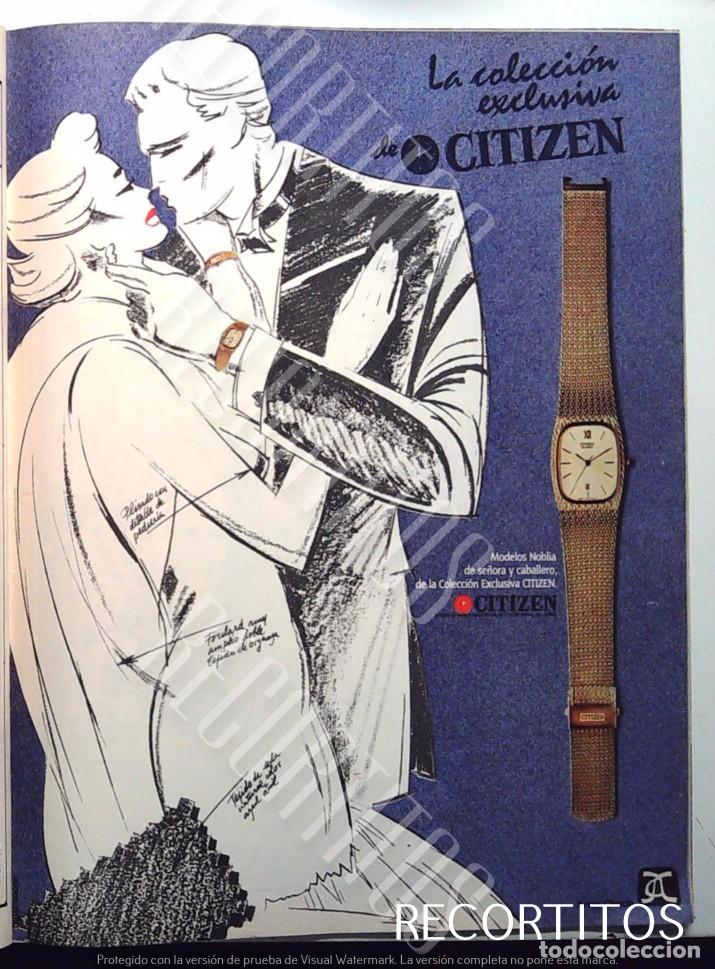Cinema: citizen reloj anuncio publicidad