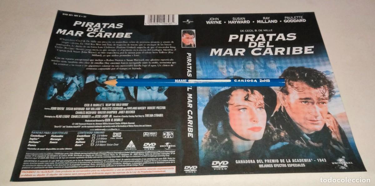 Cine: CAR&Aacute;TULA DVD &bull; PIRATAS DEL CARIBE (CECIL B. DEMILLE)