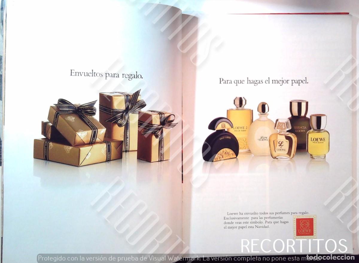 Cin&eacute;ma: LOEWE FRAGANCIA ANUNCIO PUBLICIDAD EAU DE TOILETTE