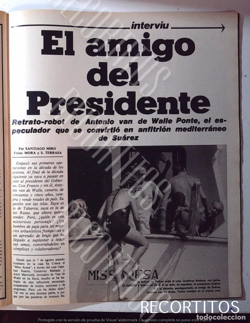 Cin&eacute;ma: ANTONIO DE WALLE PONTE ADOLFO SUAREZ
