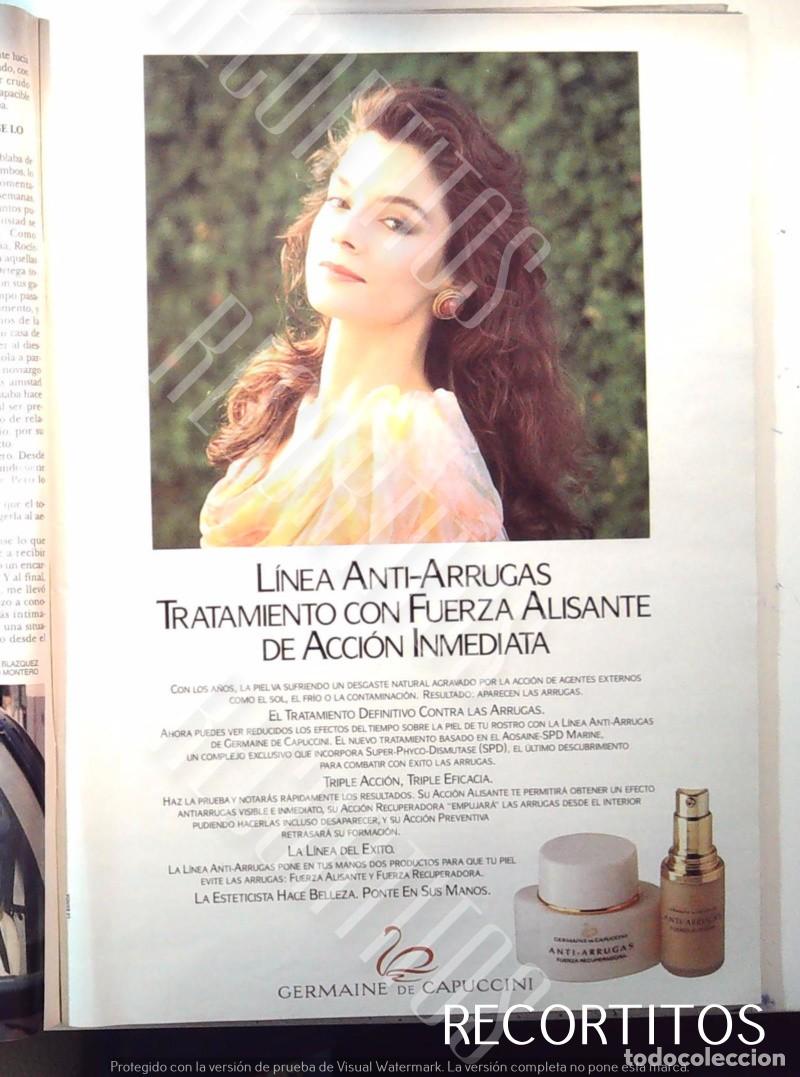 Cinema: germaine de capuccini ANUNCIO PUBLICIDAD RENACER LOLA FORNER MISS ESPA&Ntilde;A