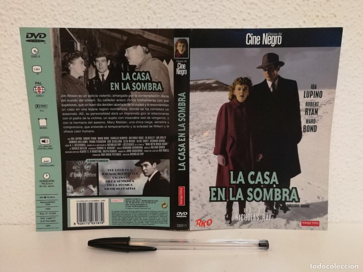 Kino: CARATULA ORIGINAL -A4- LA CASA EN LA SOMBRA - IDA LUPINO