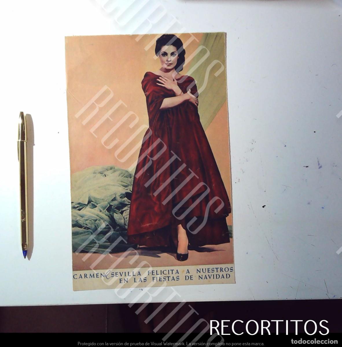 Cine: CARMEN SEVILLA LES DESEA FELICES FIESTAS