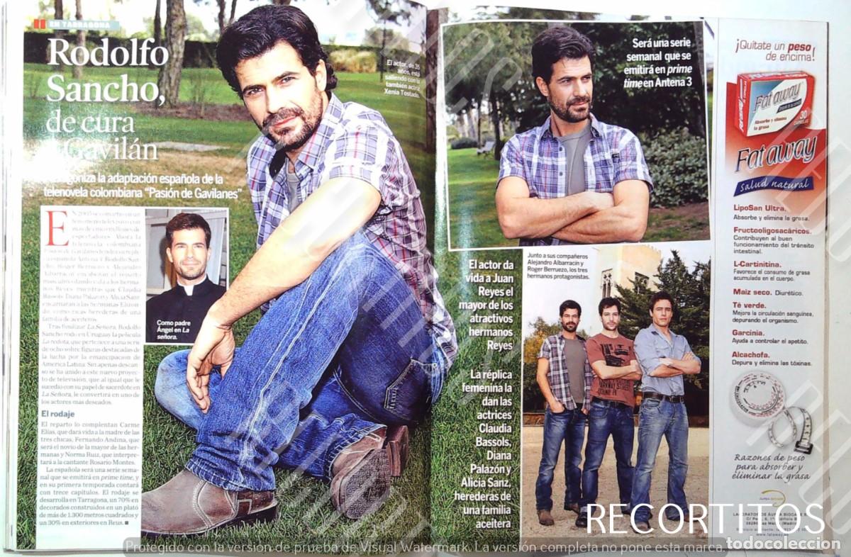 Cinema: RODOLFO SANCHO GRACIA PASION DE GAVILANES