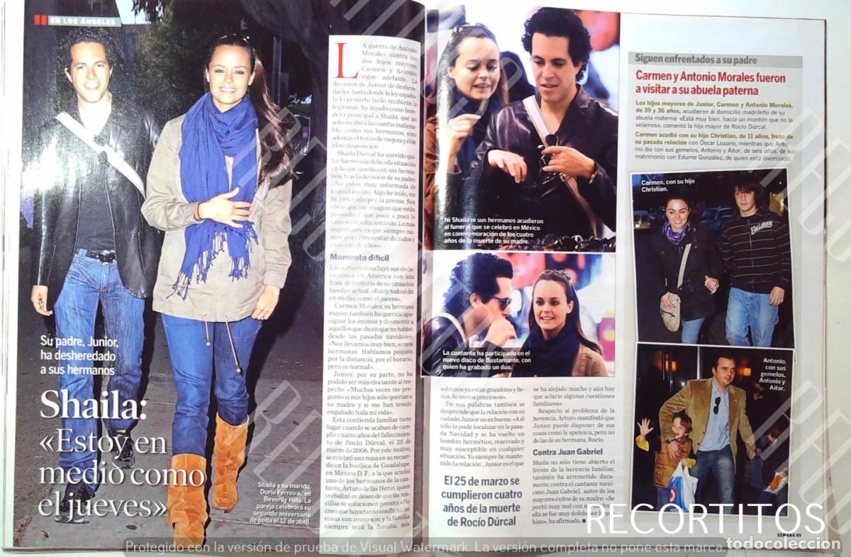 Cine: shaila carmen morales ANTONIO SHEILA SHAYLA SHEYLA LOS HIJOS DE ROCIO DURCAL