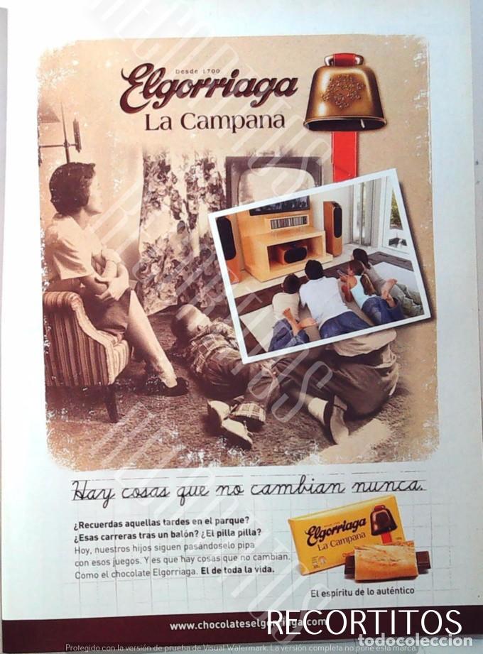 Cinema: ELGORRIAGA CHOCOLATE ANUNCIO PUBLICIDAD