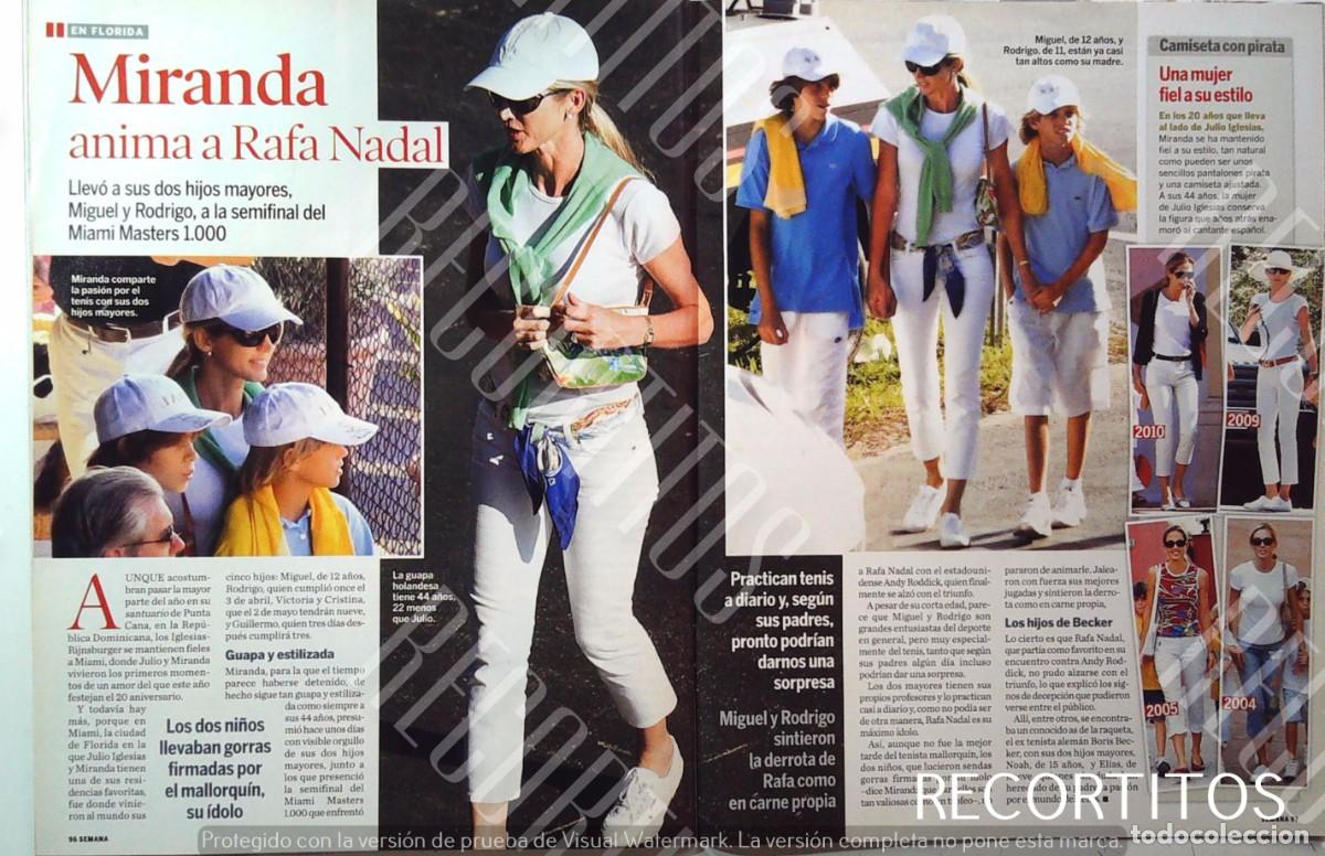 Cine: MIRANDA JULIO IGLESIAS RAFA NADAL