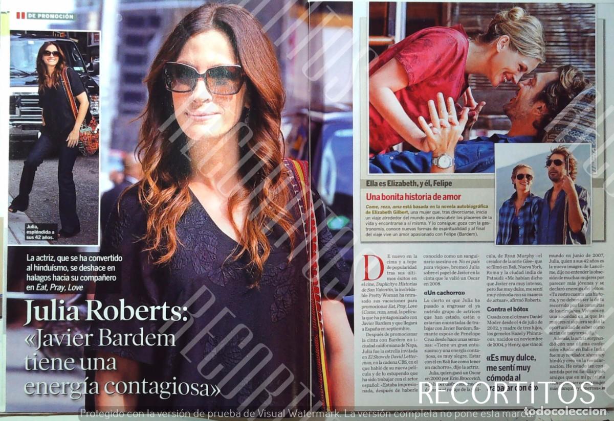 Cinema: JULIA ROBERTS JAVIER BARDEM