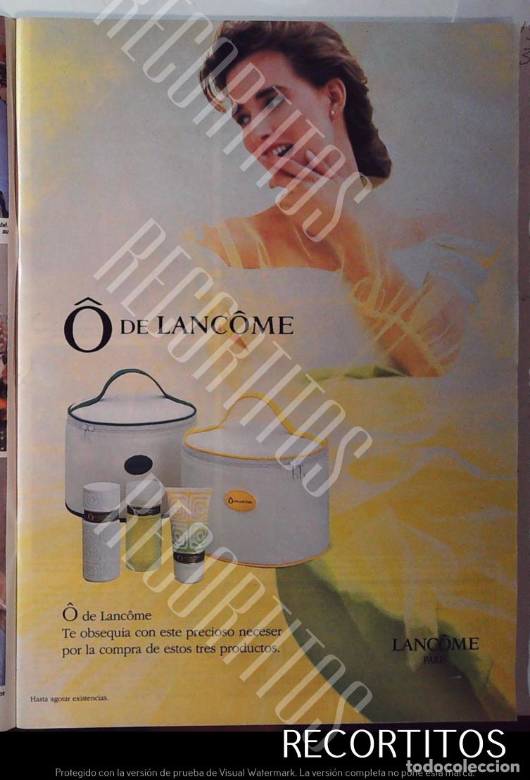 Cinema: O DE LANCOME ANUNCIO PUBLICIDAD