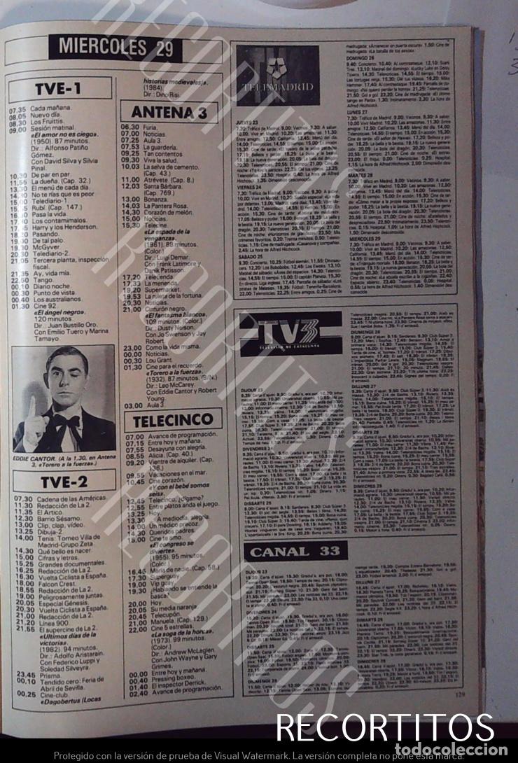 Cinema: EDDIE CANTOR TORERO A LA FUERZA