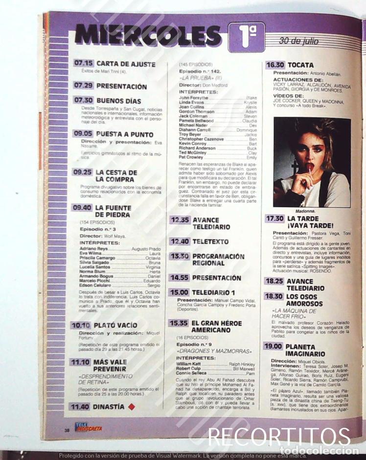 Cine: TOCATA MADONNA QUEEN VICKY LARRAZ