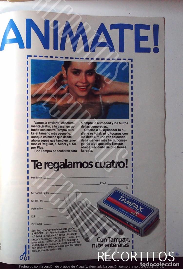 Cine: tampax anuncio publicidad