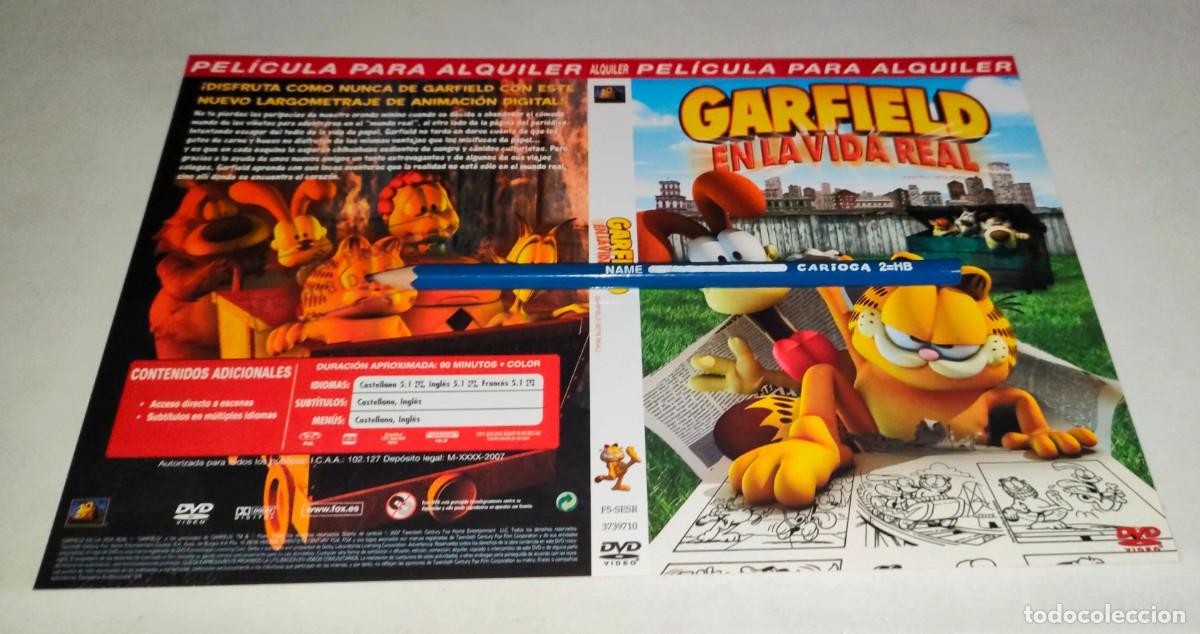 Kino: CAR&Aacute;TULA DVD &bull; GARFIELD, EN LA VIDA REAL
