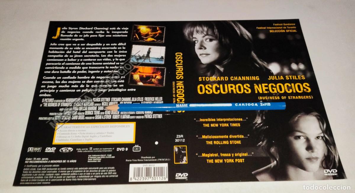 Cin&eacute;ma: CAR&Aacute;TULA DVD &bull; OSCUROS NEGOCIOS